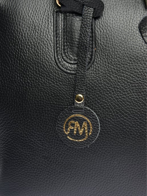 Roberta M Schwarz Rindsledertasche - Image 3