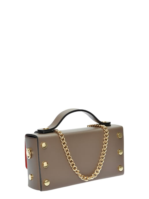 Isabella Rhea Beige Rindsledertasche - Image 2