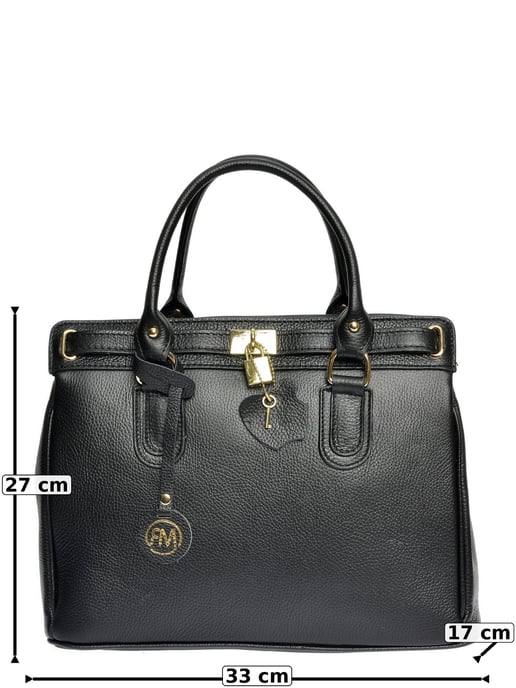 Roberta M Schwarz Rindsledertasche - Image 6