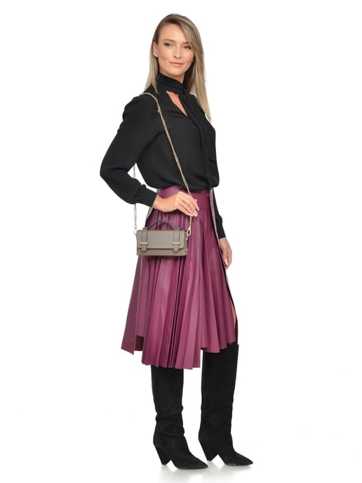 Isabella Rhea Beige Rindsledertasche - Image 5