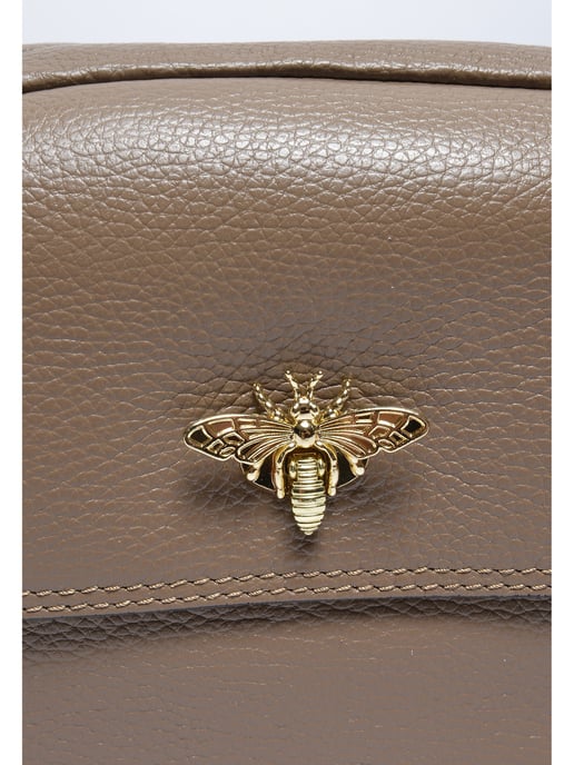 Roberta M Beige Rindsledertasche - Image 3
