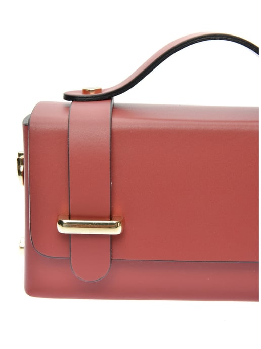 Isabella Rhea Rot Rindsledertasche - Image 3