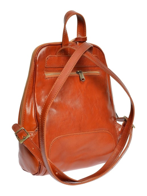 Anna Luchini Braun Rindsledertasche - Image 2