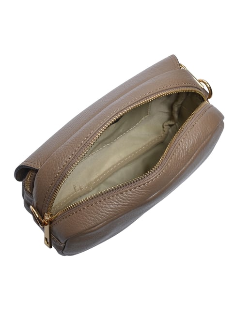 Roberta M Beige Rindsledertasche - Image 4