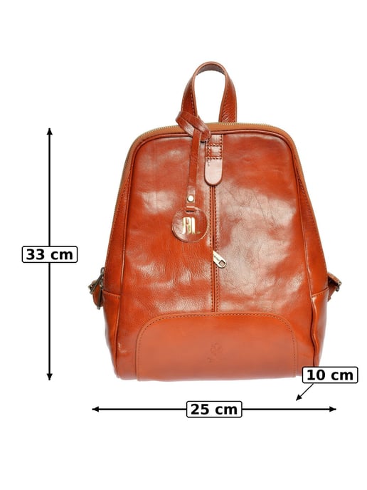 Anna Luchini Braun Rindsledertasche - Image 5