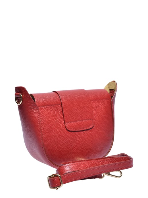 Anna Luchini Rot Rindsledertasche - Image 2