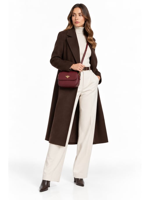 Roberta M Weinfarbe Rindsledertasche - Image 6