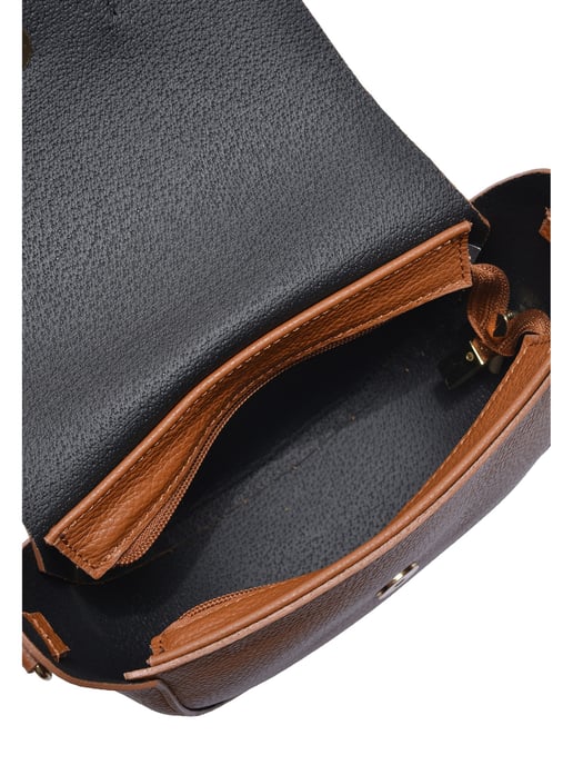 Anna Luchini Braun Rindsledertasche - Image 4
