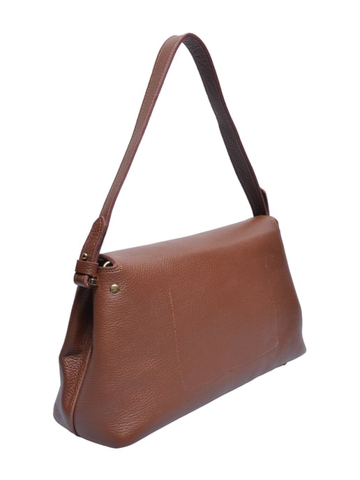 Anna Luchini Kastanienbraun Rindsledertasche - Image 2