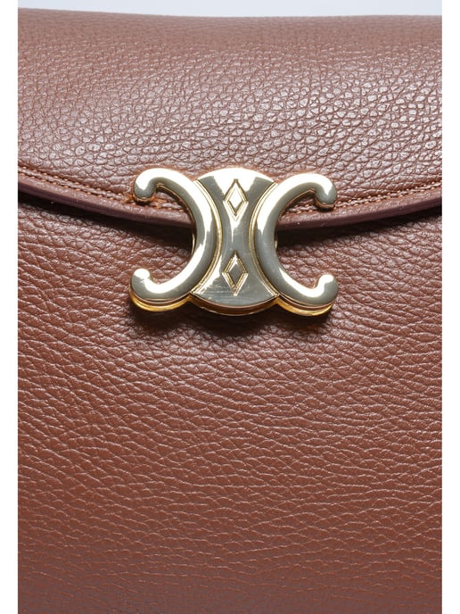 Anna Luchini Kastanienbraun Rindsledertasche - Image 3