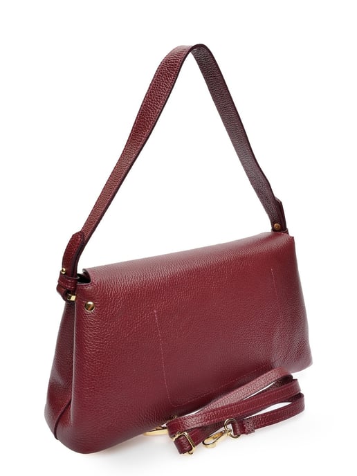 Anna Luchini Weinfarbe Rindsledertasche - Image 2