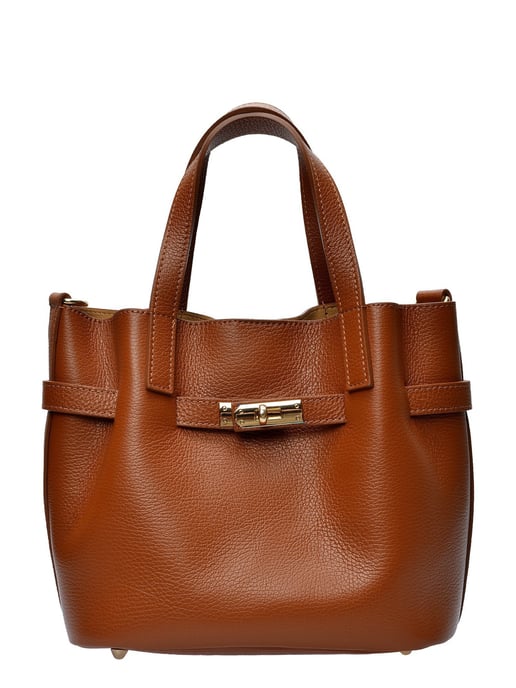 Isabella Rhea COGNAC Rindsledertasche - Image 1