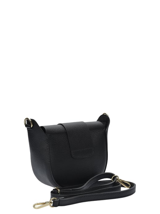 Anna Luchini Schwarz Rindsledertasche - Image 2