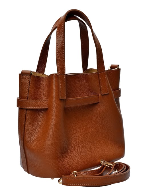 Isabella Rhea COGNAC Rindsledertasche - Image 2