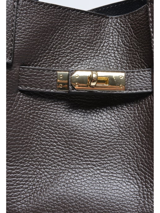 Isabella Rhea Zweifarbig Rindsledertasche - Image 3