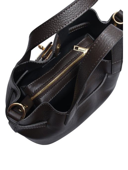 Isabella Rhea Zweifarbig Rindsledertasche - Image 4