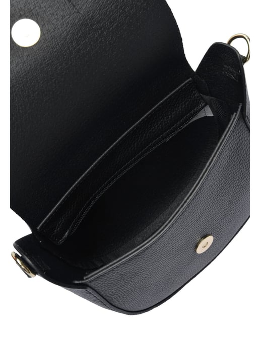 Anna Luchini Schwarz Rindsledertasche - Image 4