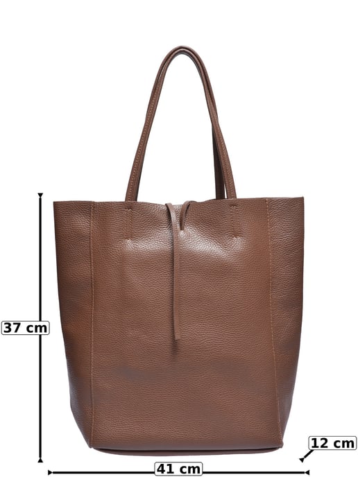 Roberta M Kastanienbraun Rindsledertasche - Image 5
