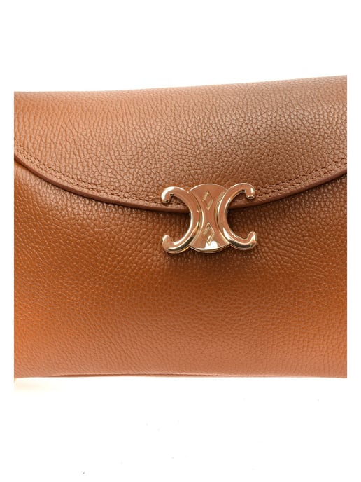 Anna Luchini Braun Rindsledertasche - Image 3