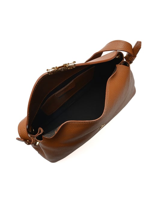 Anna Luchini Braun Rindsledertasche - Image 4