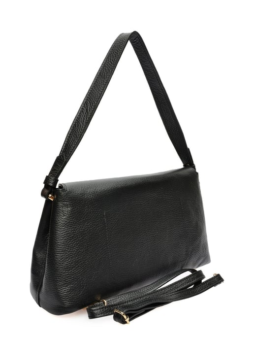 Anna Luchini Schwarz Rindsledertasche - Image 2