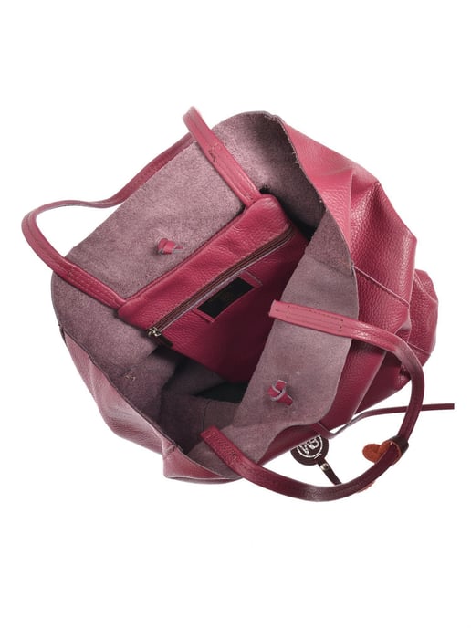 Roberta M Weinfarbe Rindsledertasche - Image 4