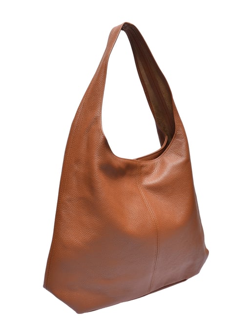 Anna Luchini Braun Rindsledertasche - Image 2
