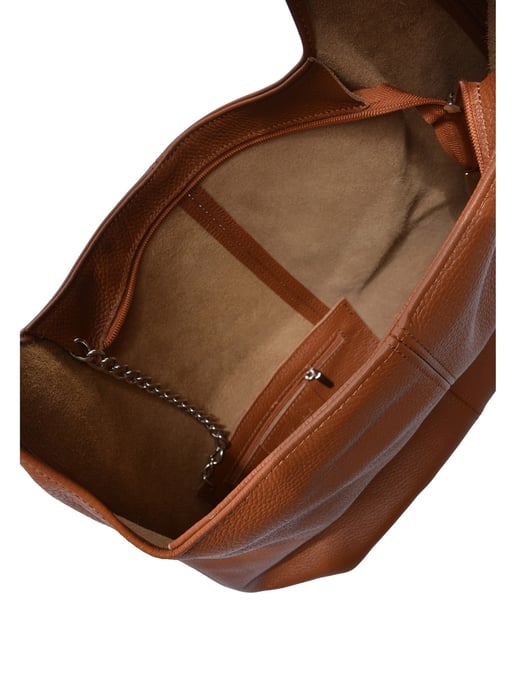 Anna Luchini Braun Rindsledertasche - Image 4