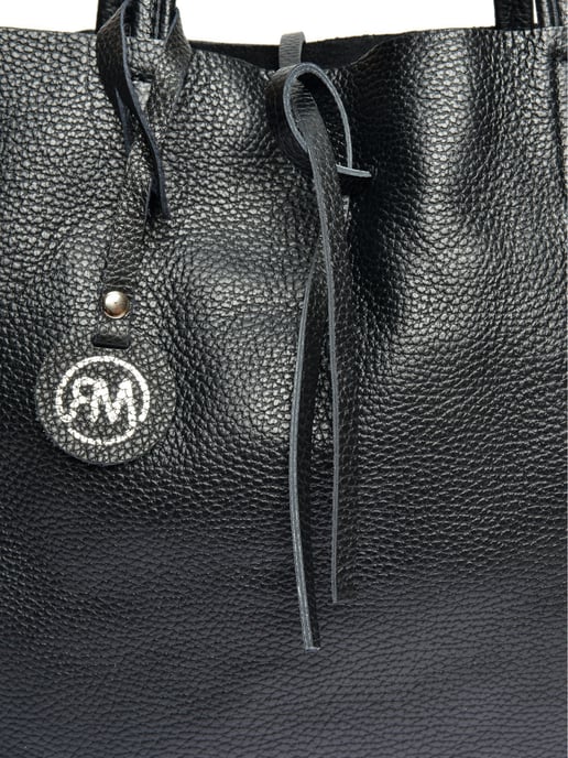 Roberta M Schwarz Rindsledertasche - Image 3