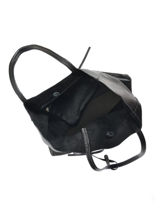 Roberta M Schwarz Rindsledertasche - Image 4