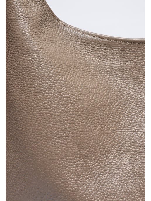Anna Luchini Beige Rindsledertasche - Image 3