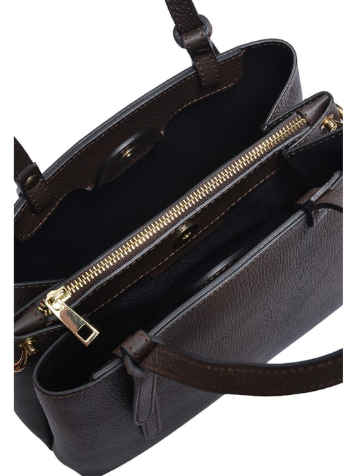 Isabella Rhea Kastanienbraun Rindsledertasche - Image 4