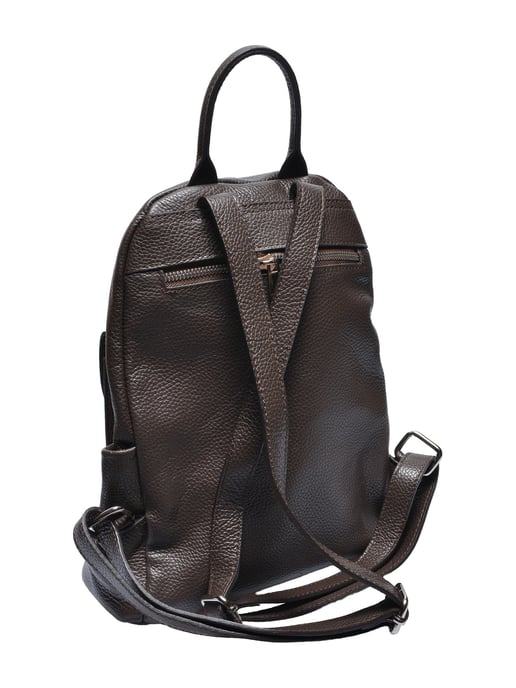 Anna Luchini Kastanienbraun Rindsledertasche - Image 2