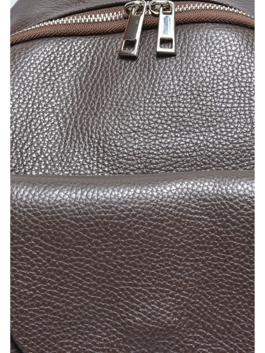Anna Luchini Kastanienbraun Rindsledertasche - Image 3