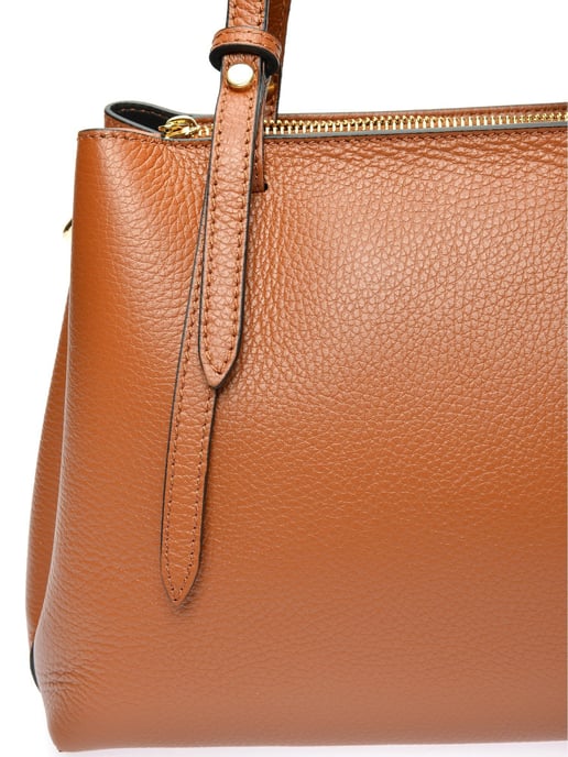 Isabella Rhea Braun Rindsledertasche - Image 3