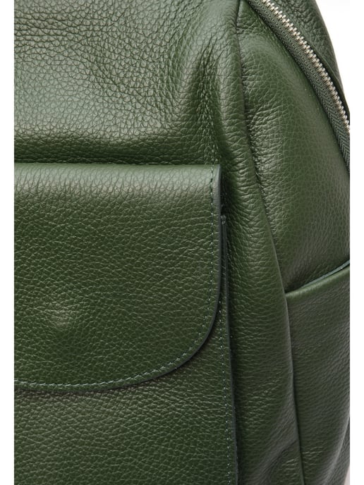 Anna Luchini Grün Rindsledertasche - Image 3
