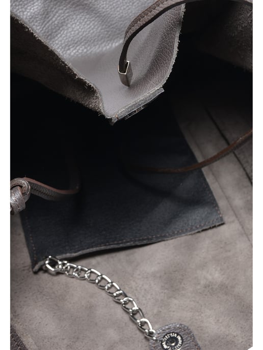 Isabella Rhea Zweifarbig Rindsledertasche - Image 4