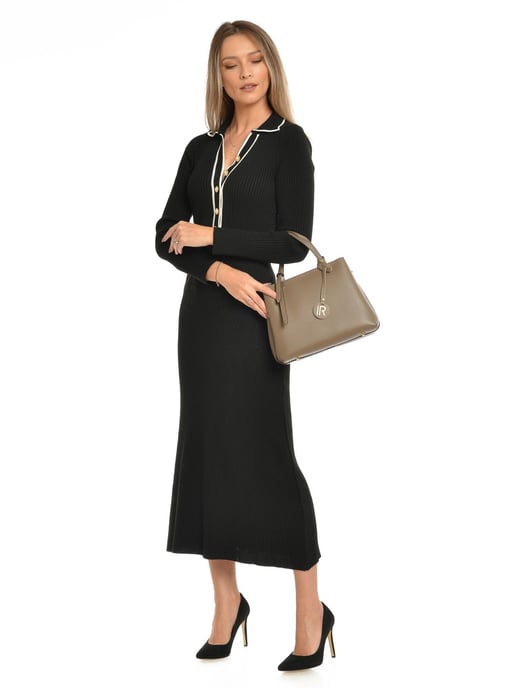 Isabella Rhea Beige Rindsledertasche - Image 5