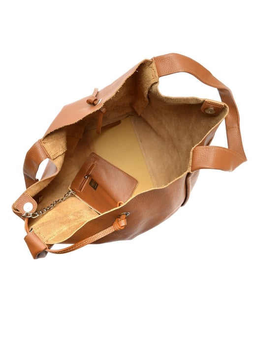 Isabella Rhea COGNAC Rindsledertasche - Image 4