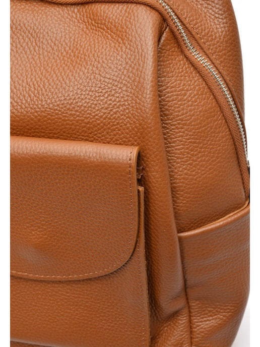 Anna Luchini Braun Rindsledertasche - Image 3