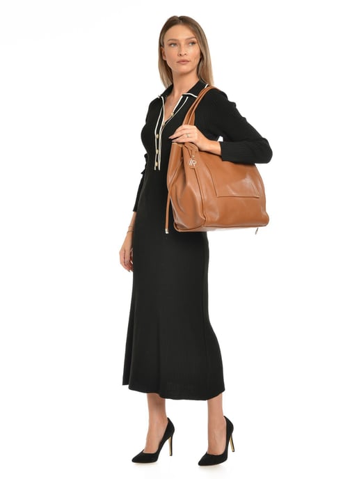 Isabella Rhea COGNAC Rindsledertasche - Image 5