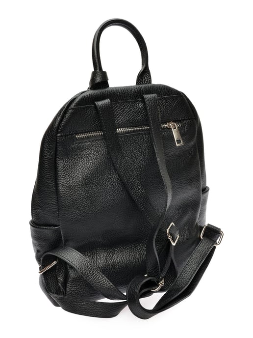 Anna Luchini Schwarz Rindsledertasche - Image 2
