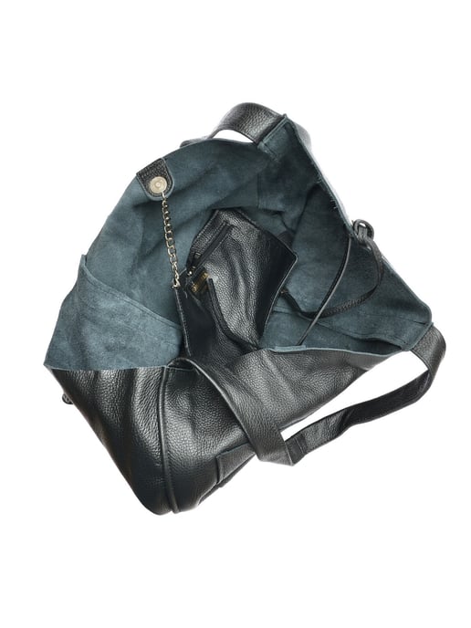 Isabella Rhea SCHWARZ Rindsledertasche - Image 4