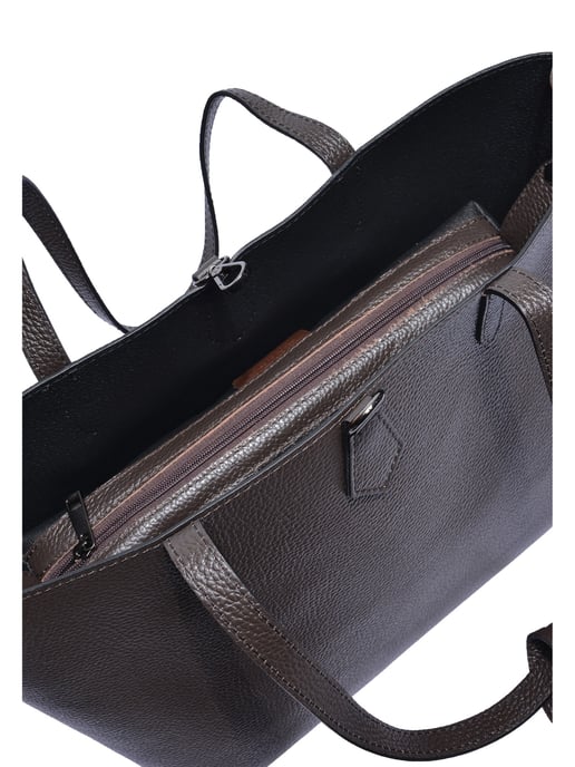 Isabella Rhea Kastanienbraun Rindsledertasche - Image 4