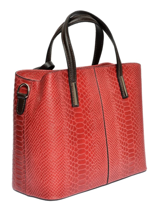 Roberta M Rot Rindsledertasche - Image 2