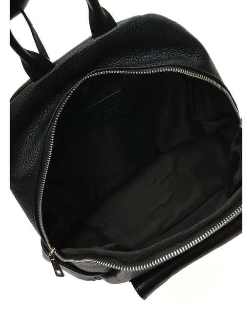 Anna Luchini Schwarz Rindsledertasche - Image 4