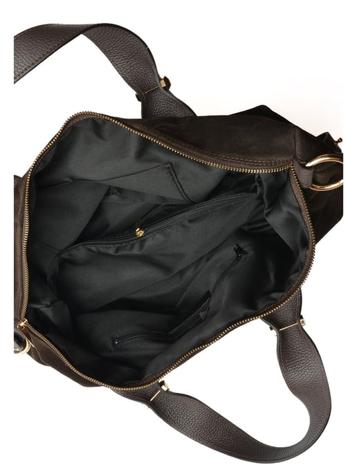 Anna Luchini Kastanienbraun Rindsledertasche - Image 4