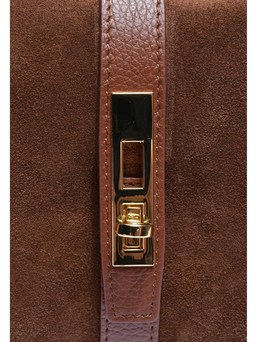 Isabella Rhea Kastanienbraun Rindsledertasche - Image 3