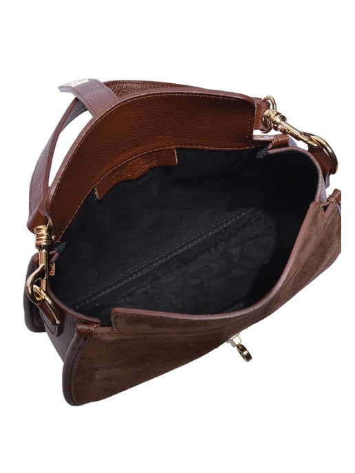 Isabella Rhea Kastanienbraun Rindsledertasche - Image 4