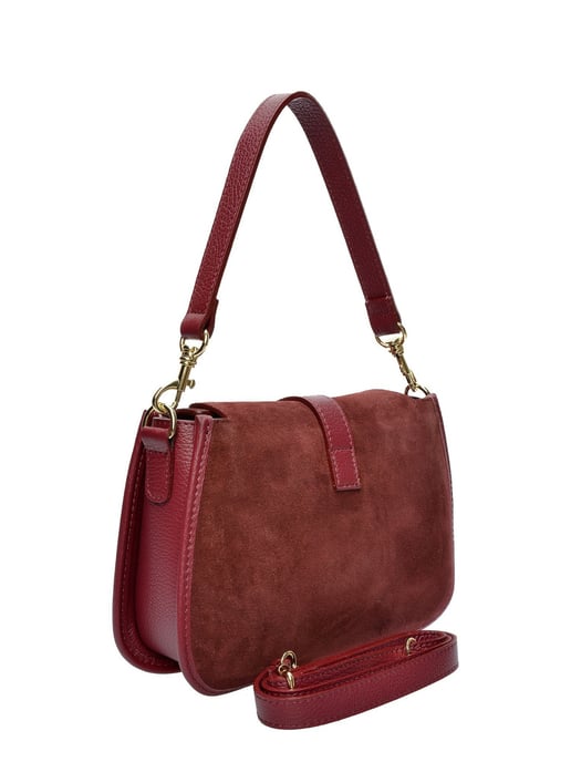 Isabella Rhea Burgund Rindsledertasche - Image 2